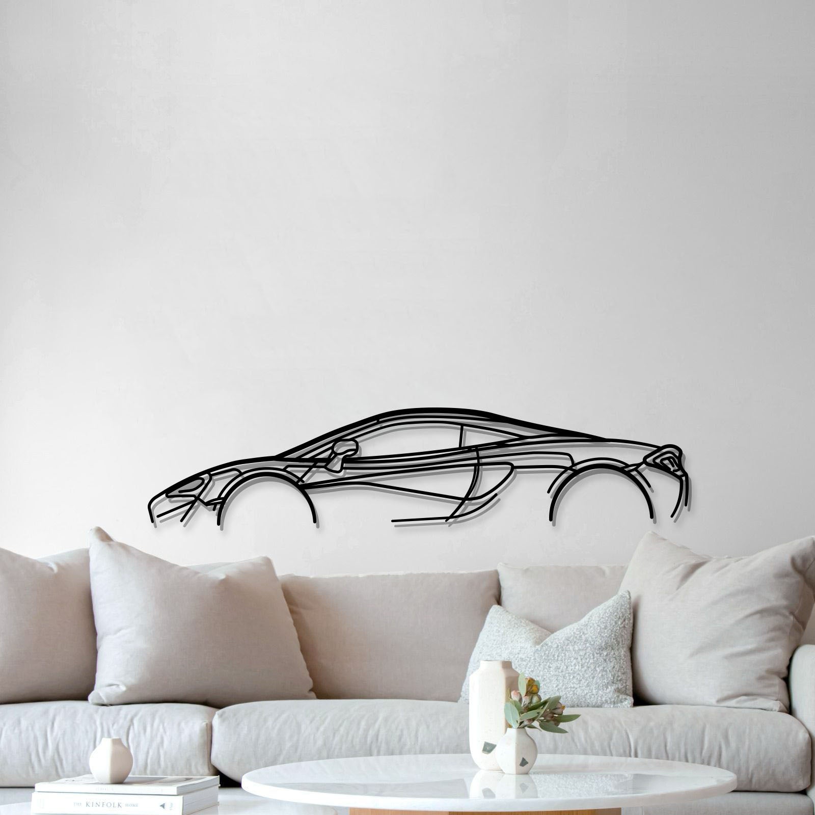 570S Classic Metal Car Wall Art - MT0838