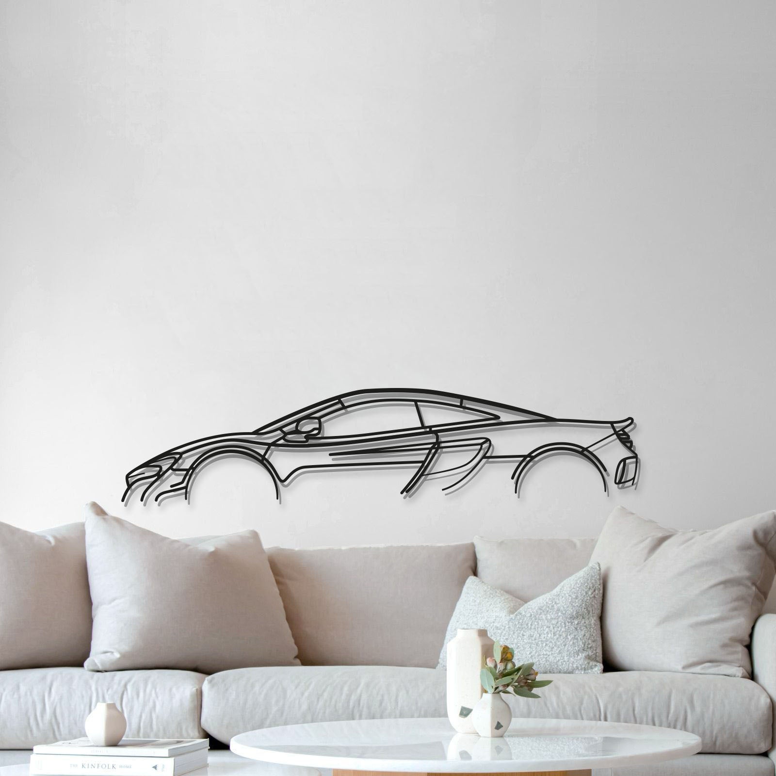 675LT Classic Metal Car Wall Art - MT0839