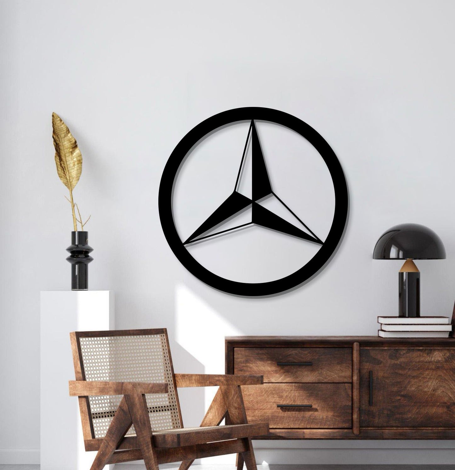 Mercedes Benz - Metal Emblem - Official Licensed Model Car - MT1021