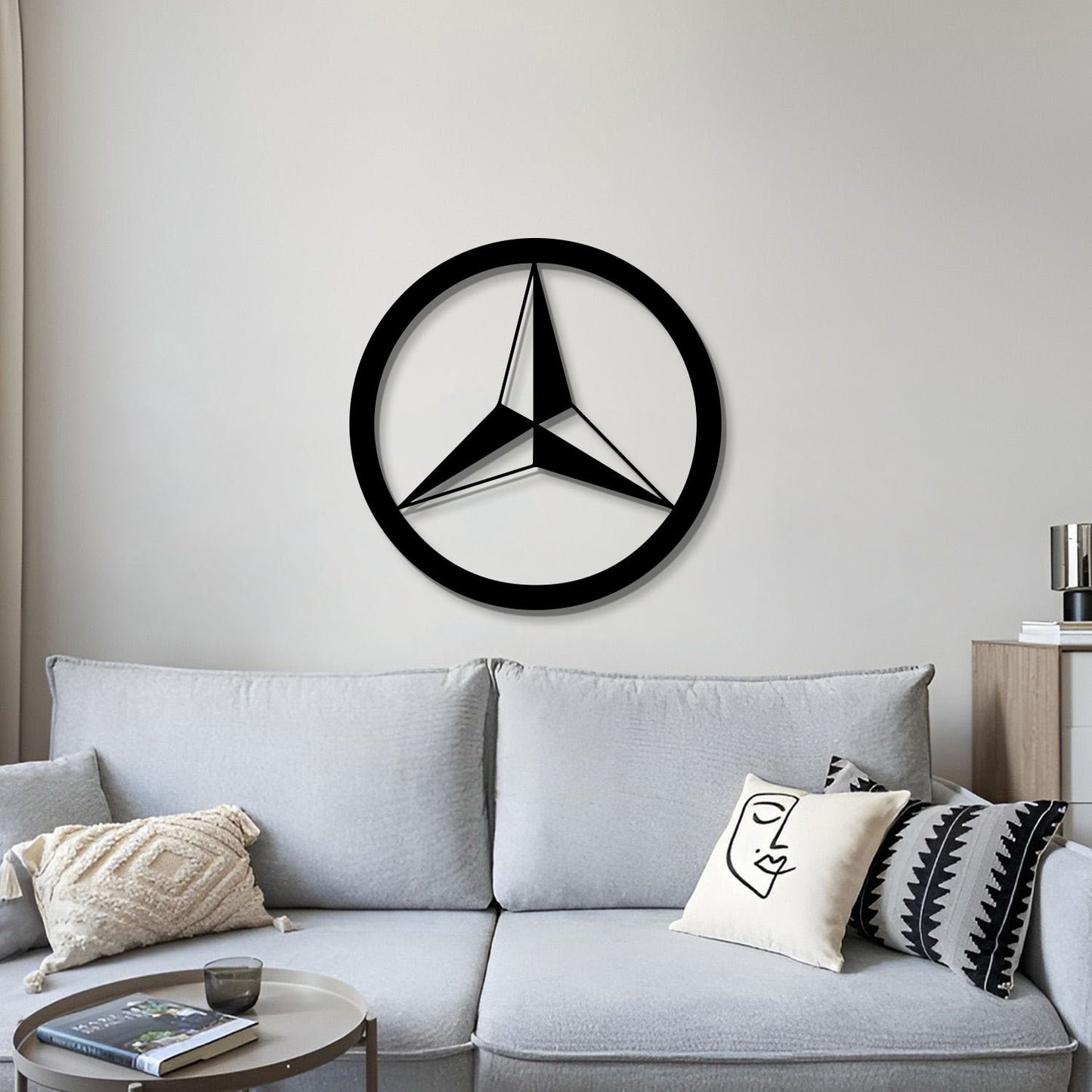 Mercedes Benz - Metal Emblem - Official Licensed Model Car - MT1021