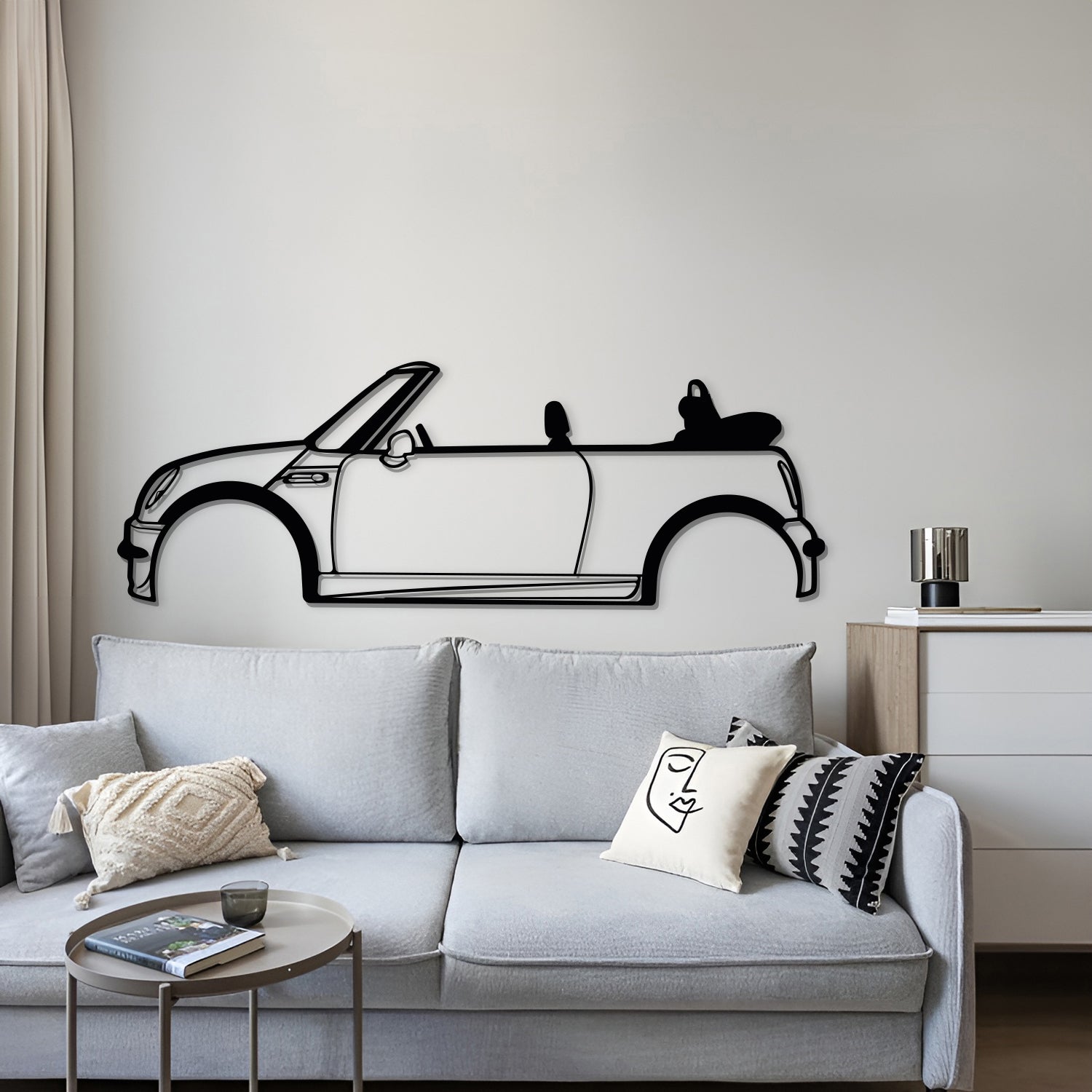 Cooper R52 Metal Car Wall Art - MT0912