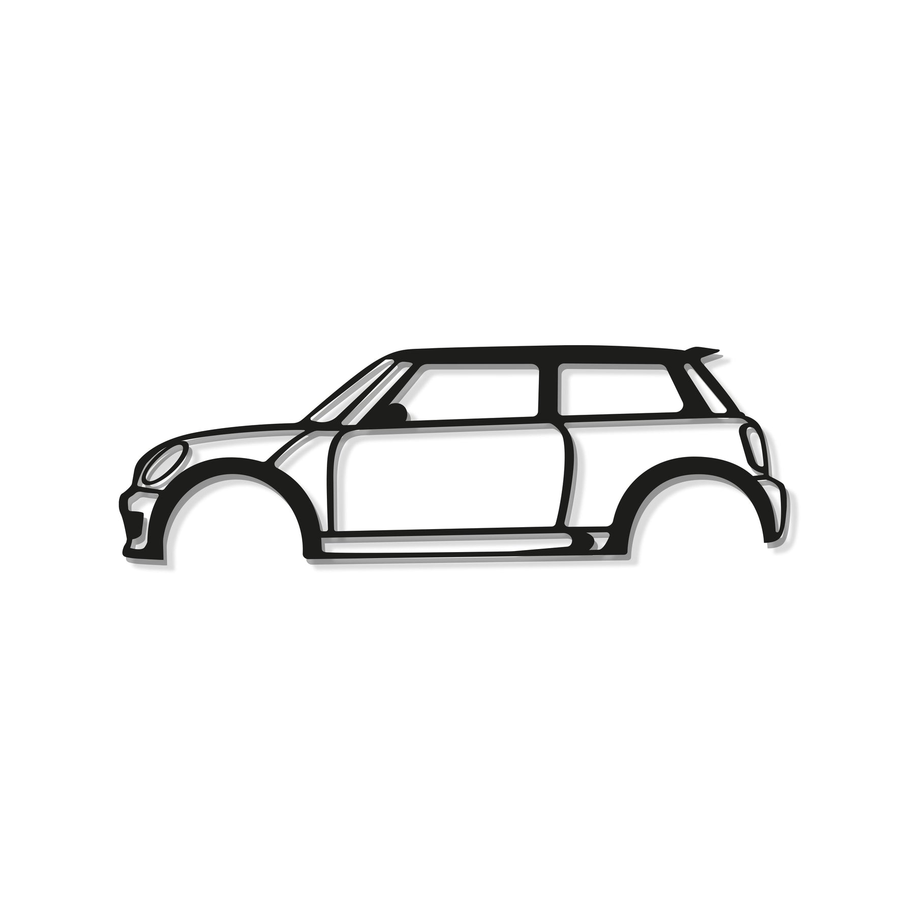 Cooper S Metal Car Wall Art - MT0913