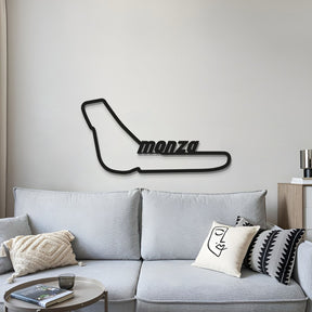 Monza Formula 1 Metal Circuit Wall Art - MT1054