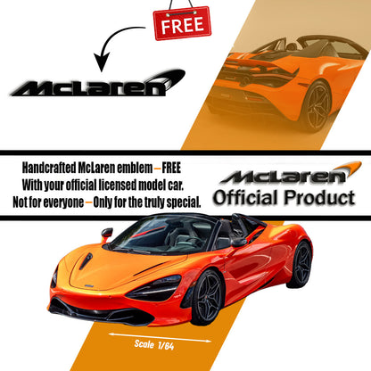 McLaren - Metal Emblem - Official Licensed Model Car - MT1020