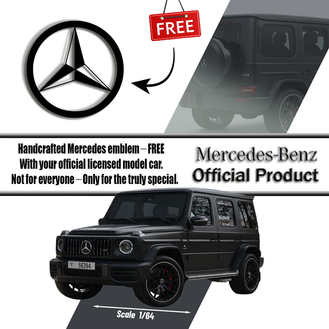 Mercedes Benz - Metal Emblem - Official Licensed Model Car - MT1021