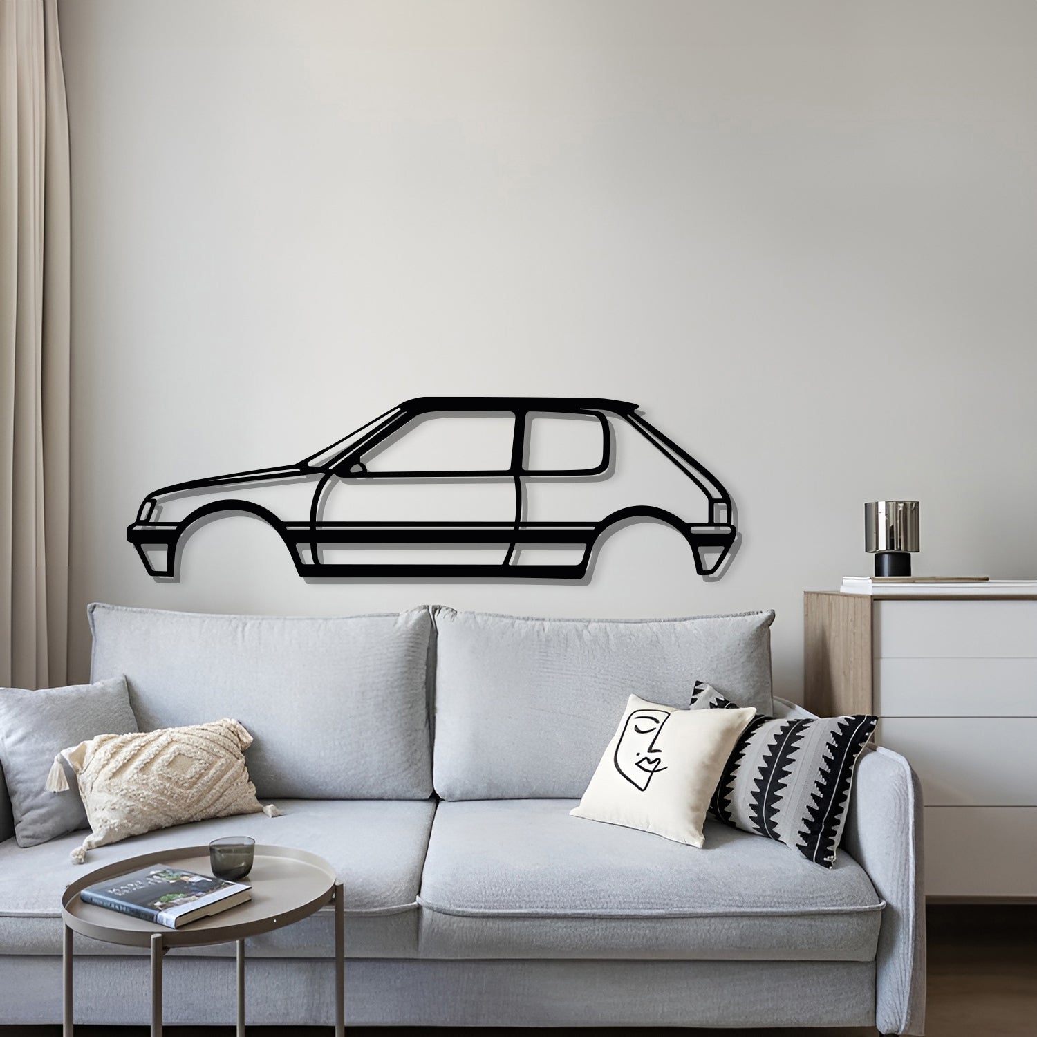 205 Metal Car Wall Art - MT0828