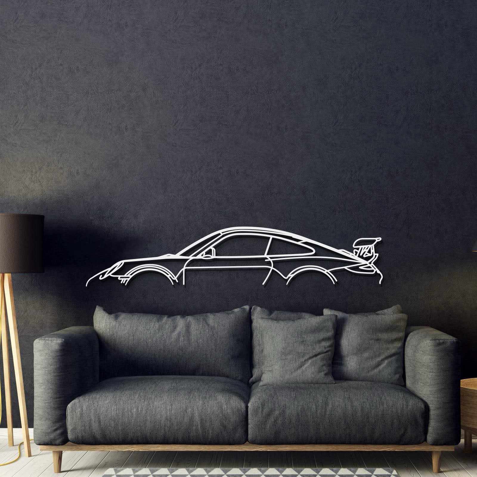 Classic Metal Car Wall Art - MT0846