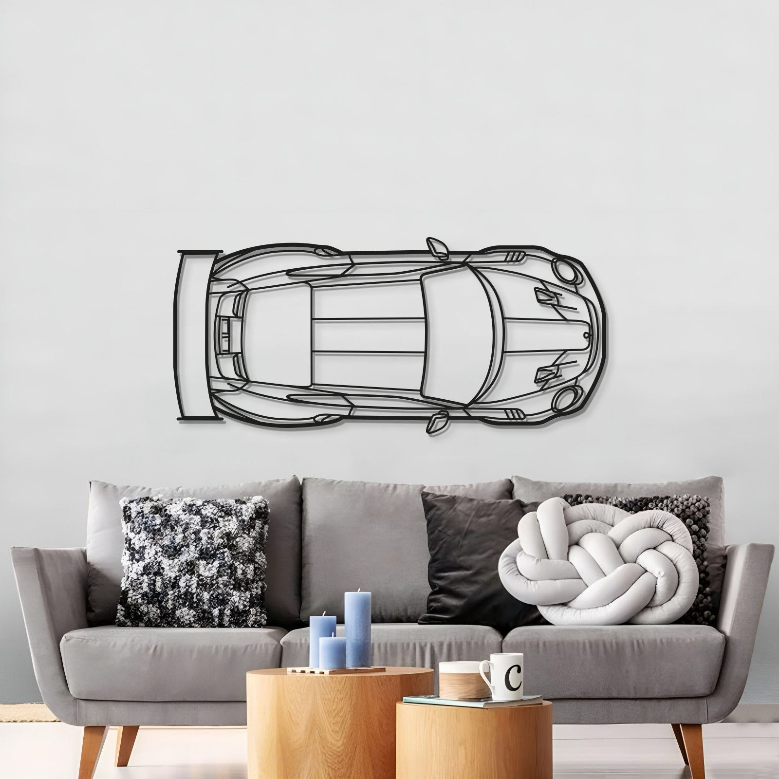 TOP Metal Car Wall Art - MT0849