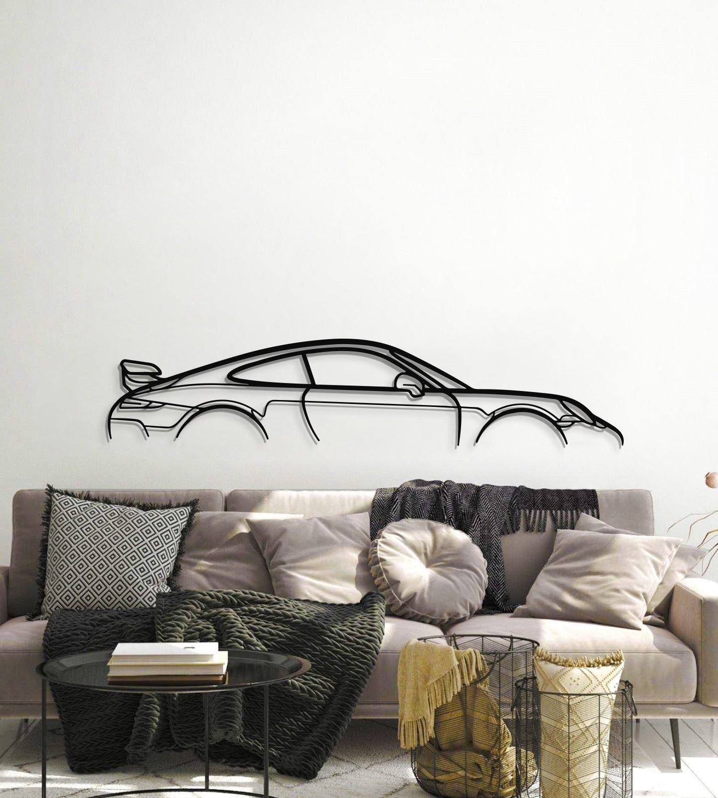 Metal Car Wall Art - MT0853