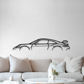 911 GT3 Model 992 Metal Car Wall Art - MT0854
