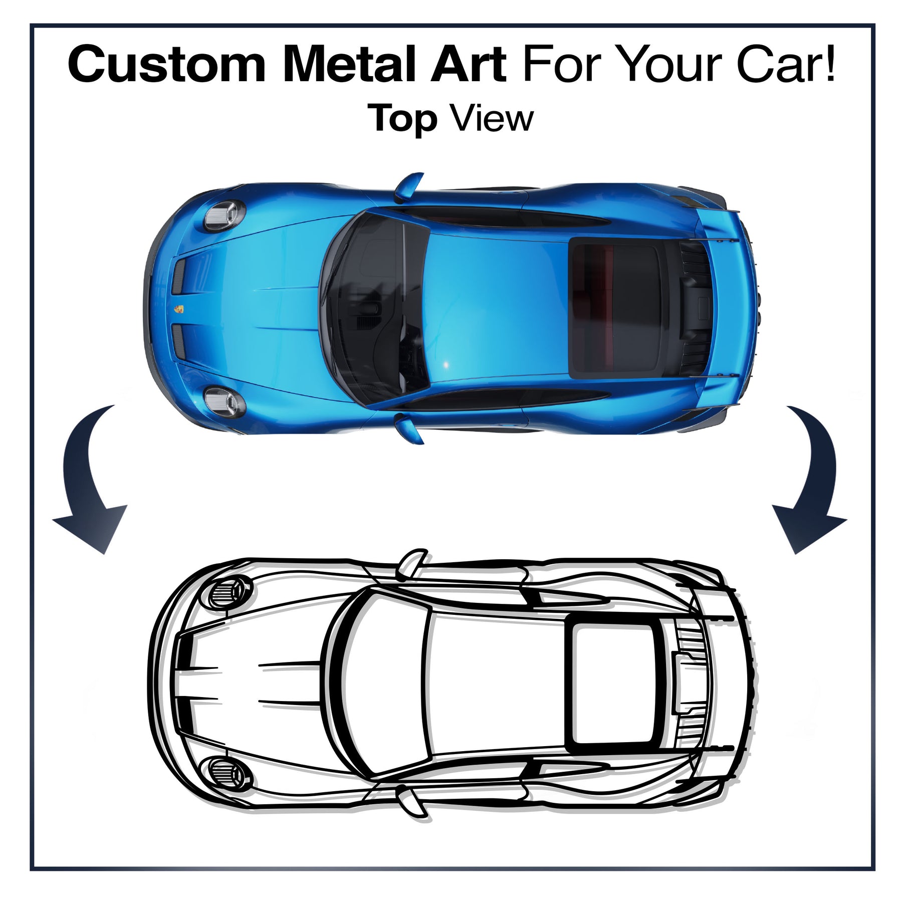 Your Personalized Car Metal Wall Art - MT1113