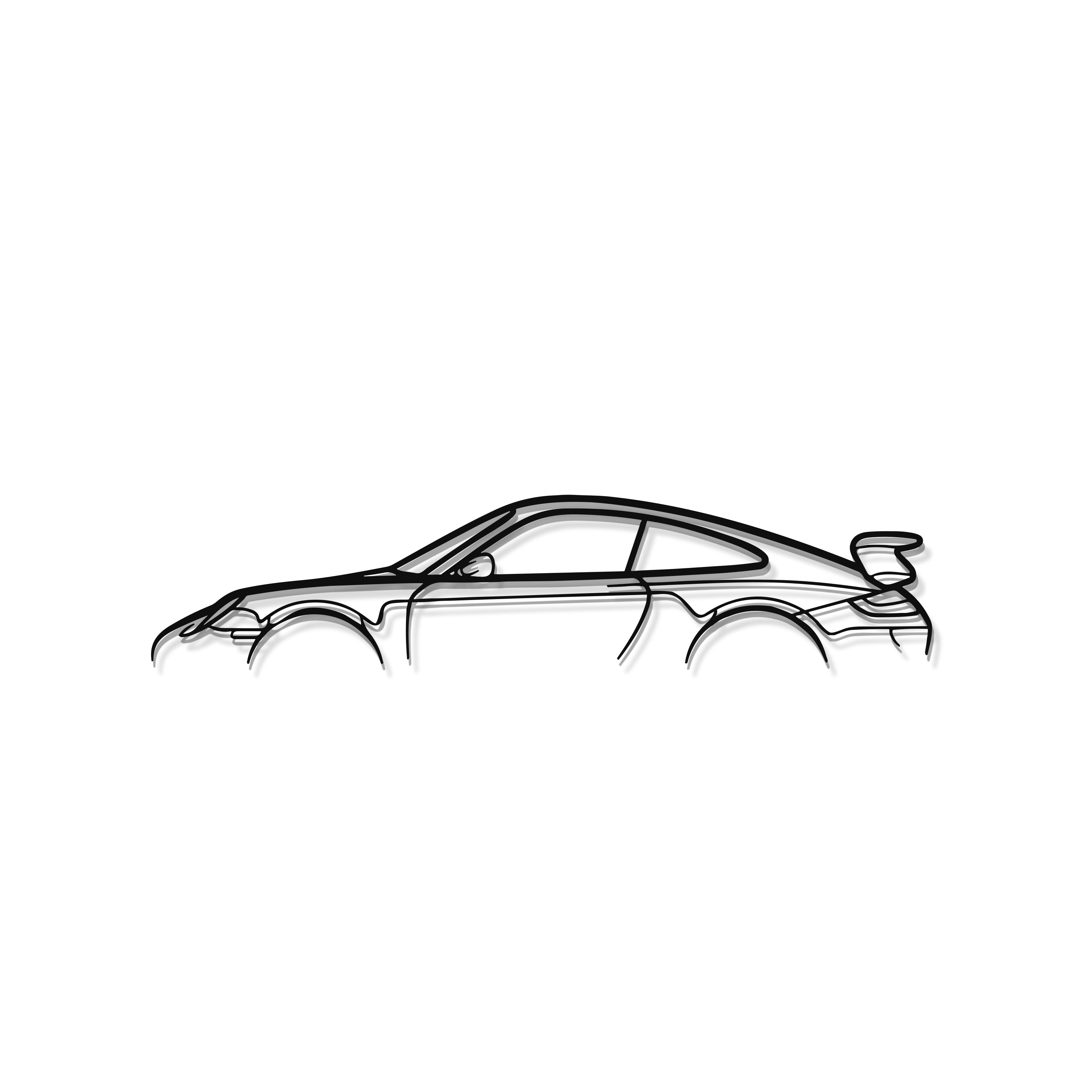 Metal Car Wall Art - MT0856