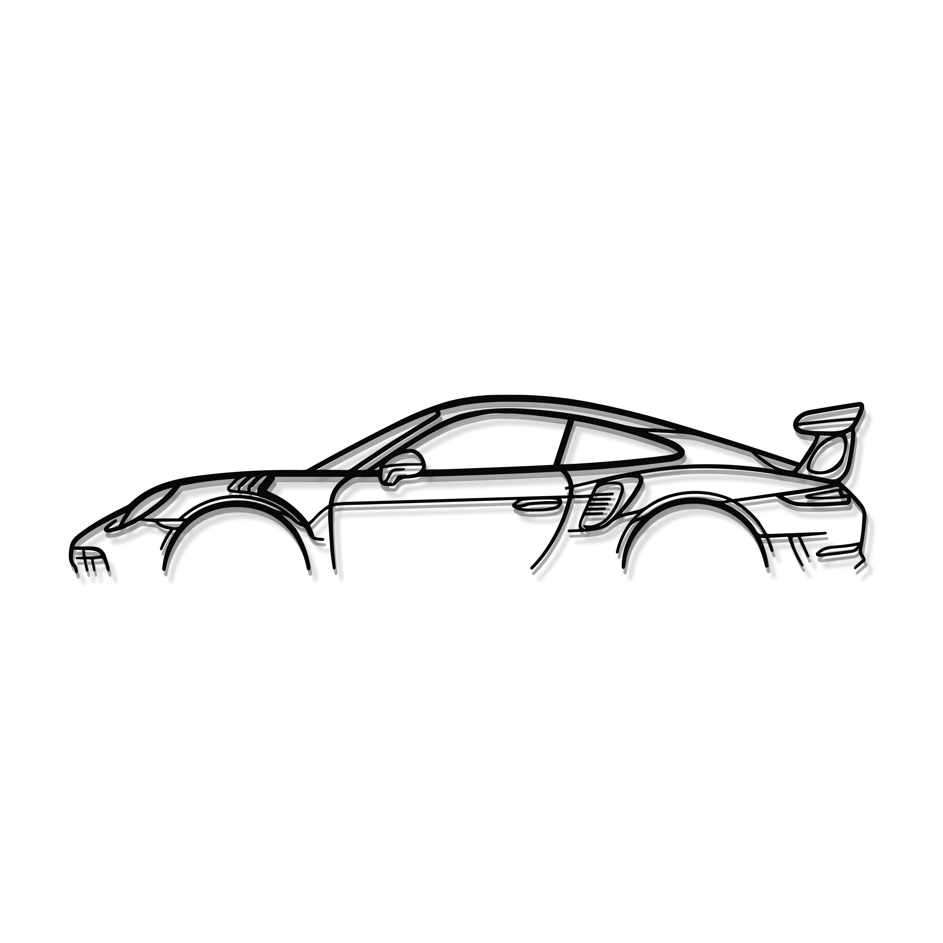 Metal Car Wall Art - MT0858