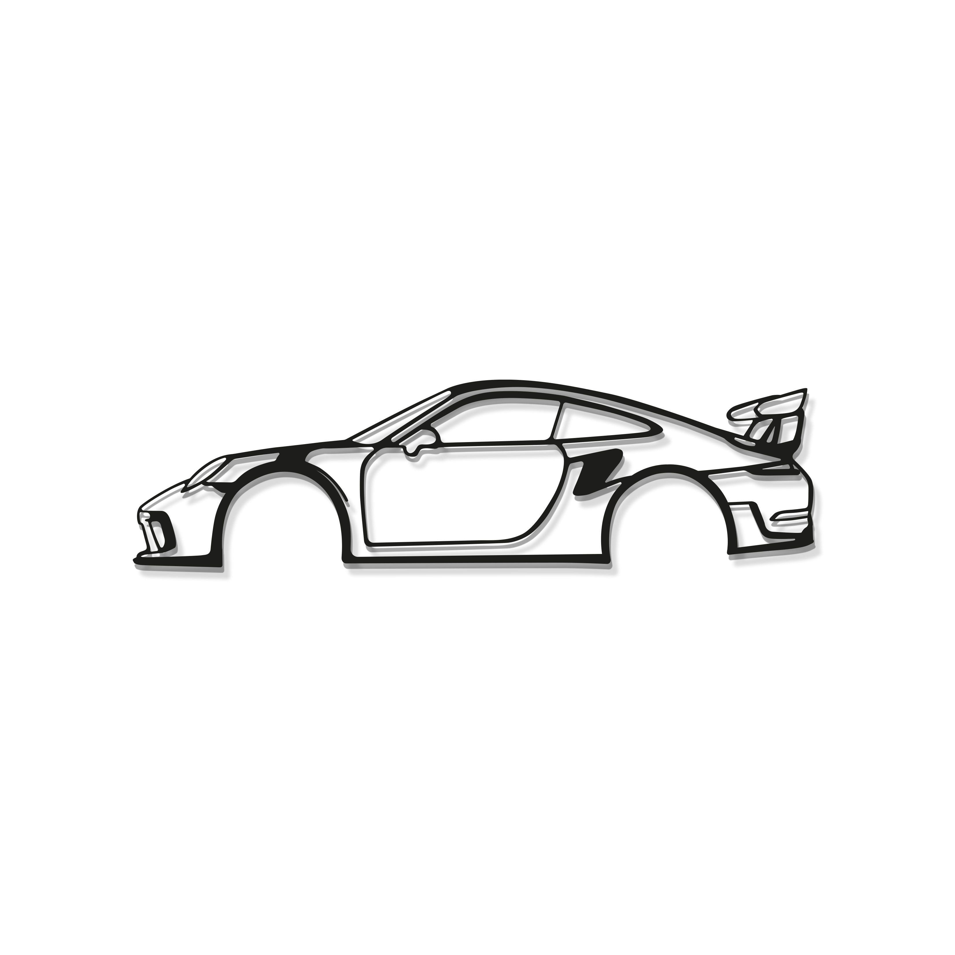 Metal Car Wall Art - MT0857