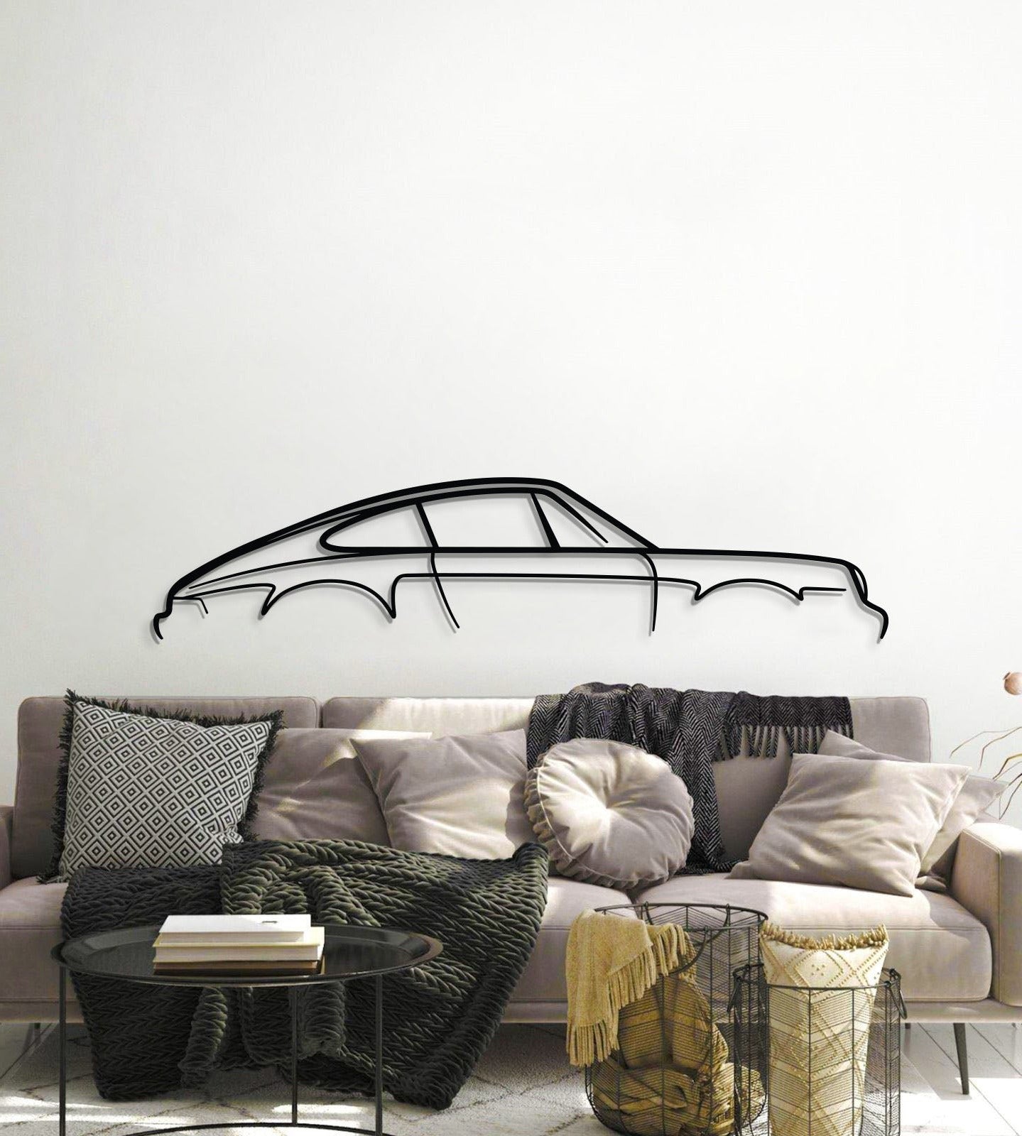 911 Model 930 Metal Car Wall Art - MT0862