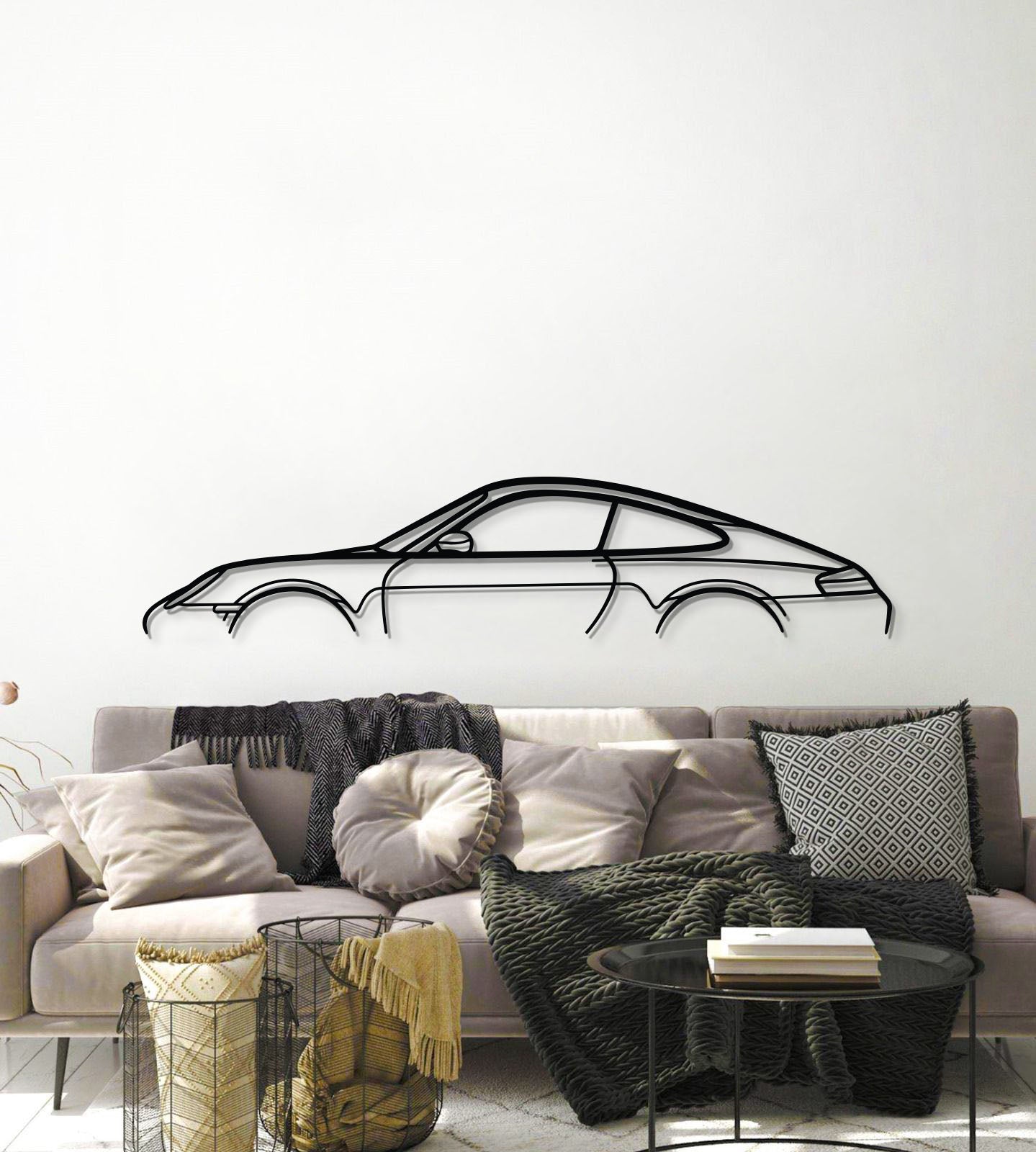 Metal Car Wall Art - MT0867