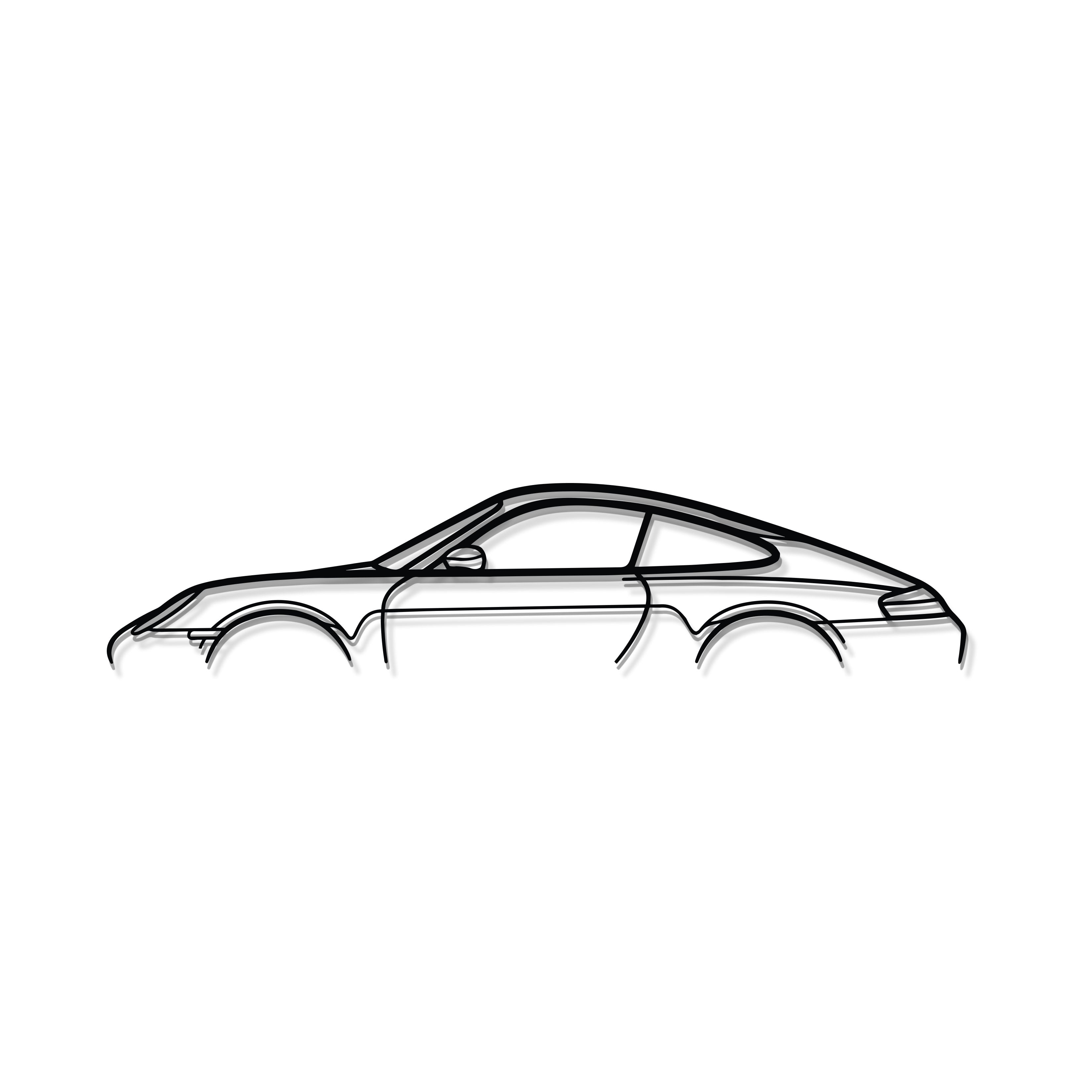 Metal Car Wall Art - MT0867