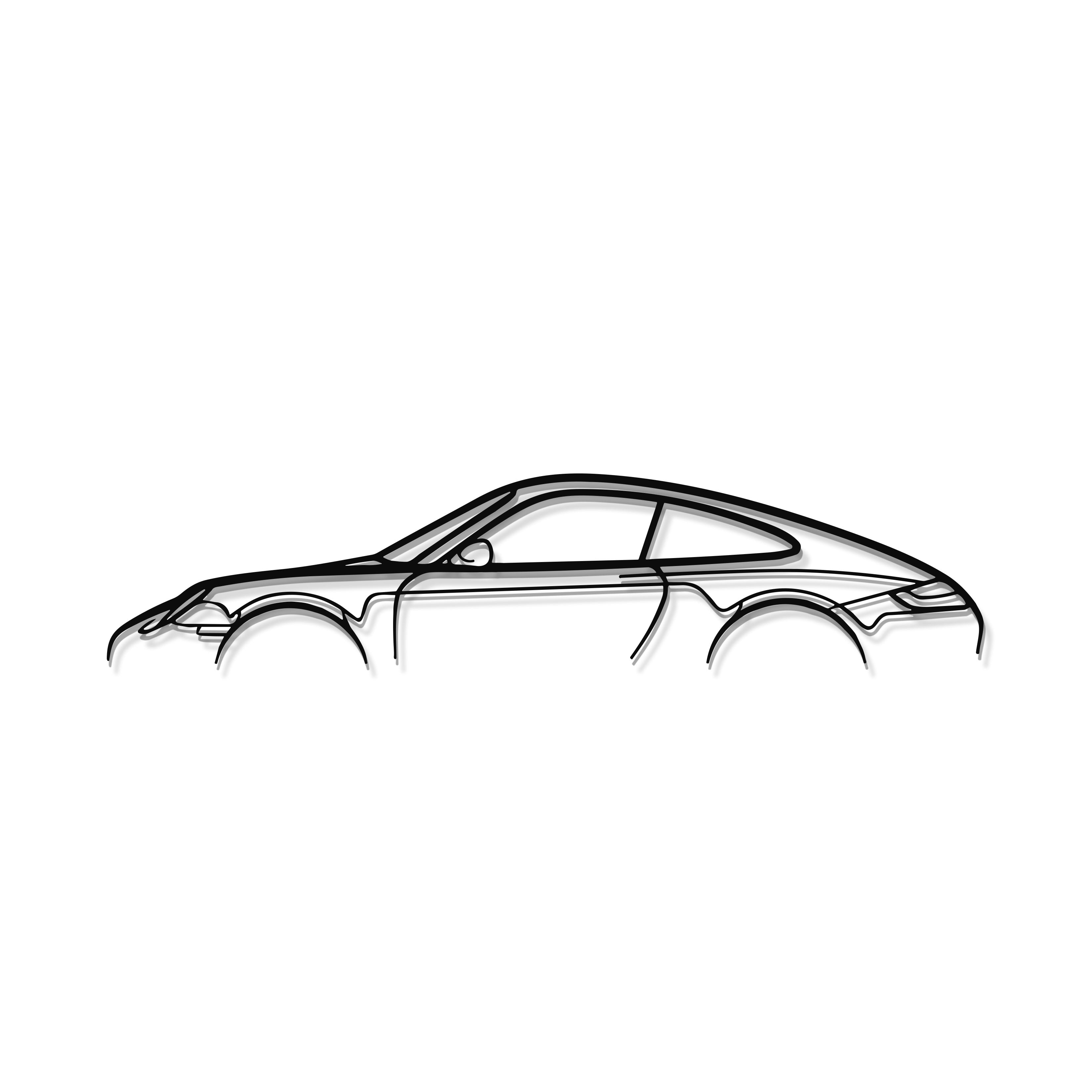 Metal Car Wall Art - MT0868