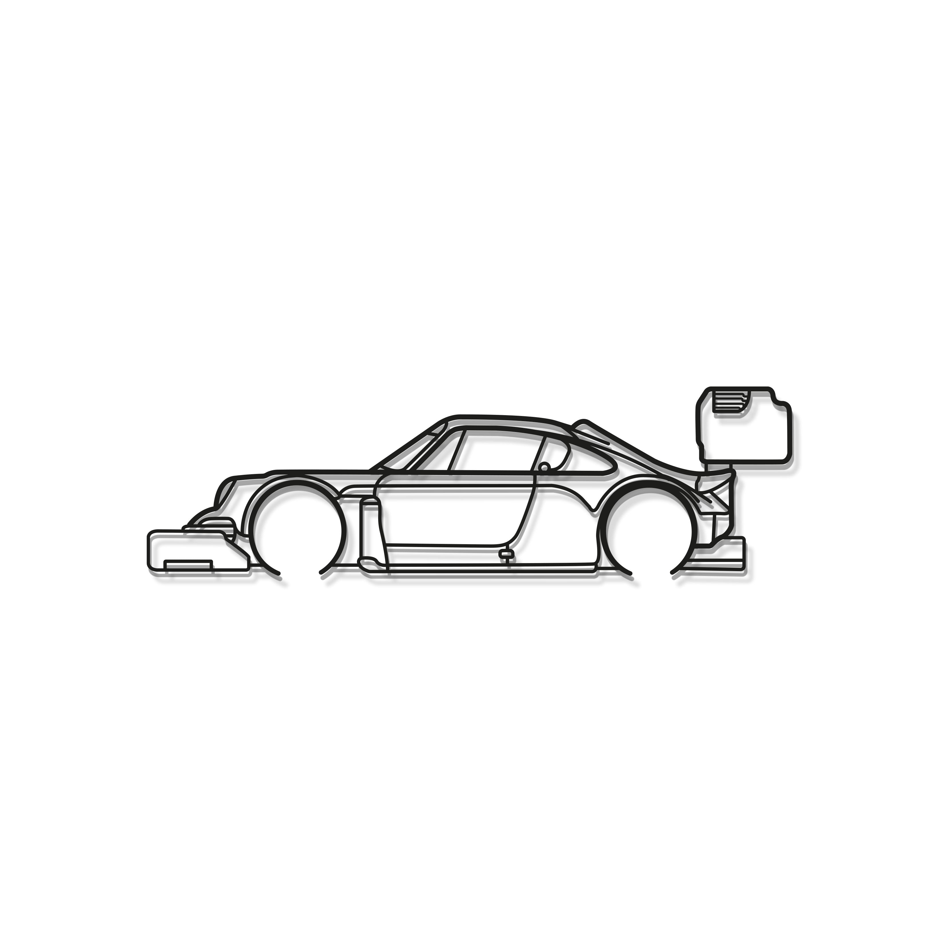 Metal Car Wall Art - MT0869