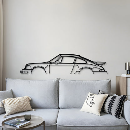 Gift a motorsport legend—Porsche 964 Turbo in minimalist metal