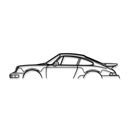 Showcase Porsche heritage through the 964 Turbo silhouette