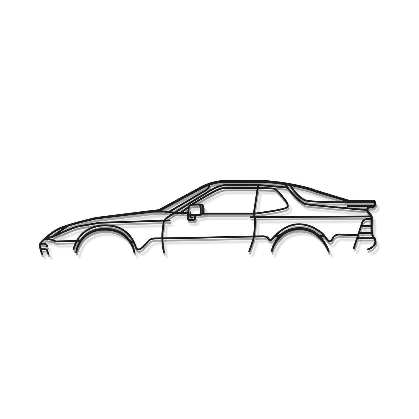 Let the Porsche 944 profile bring retro flair to any room