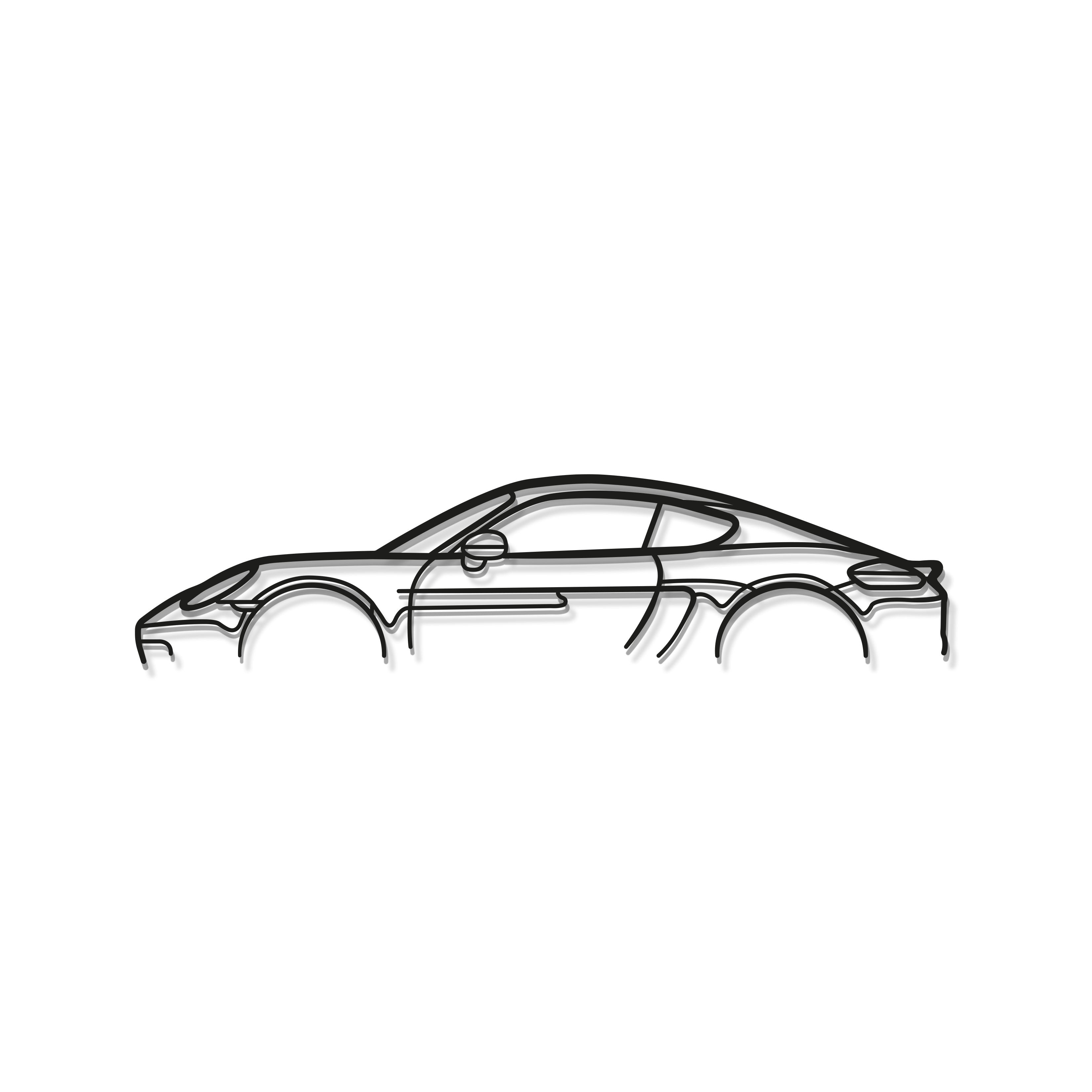 Classic Metal Car Wall Art - MT0895