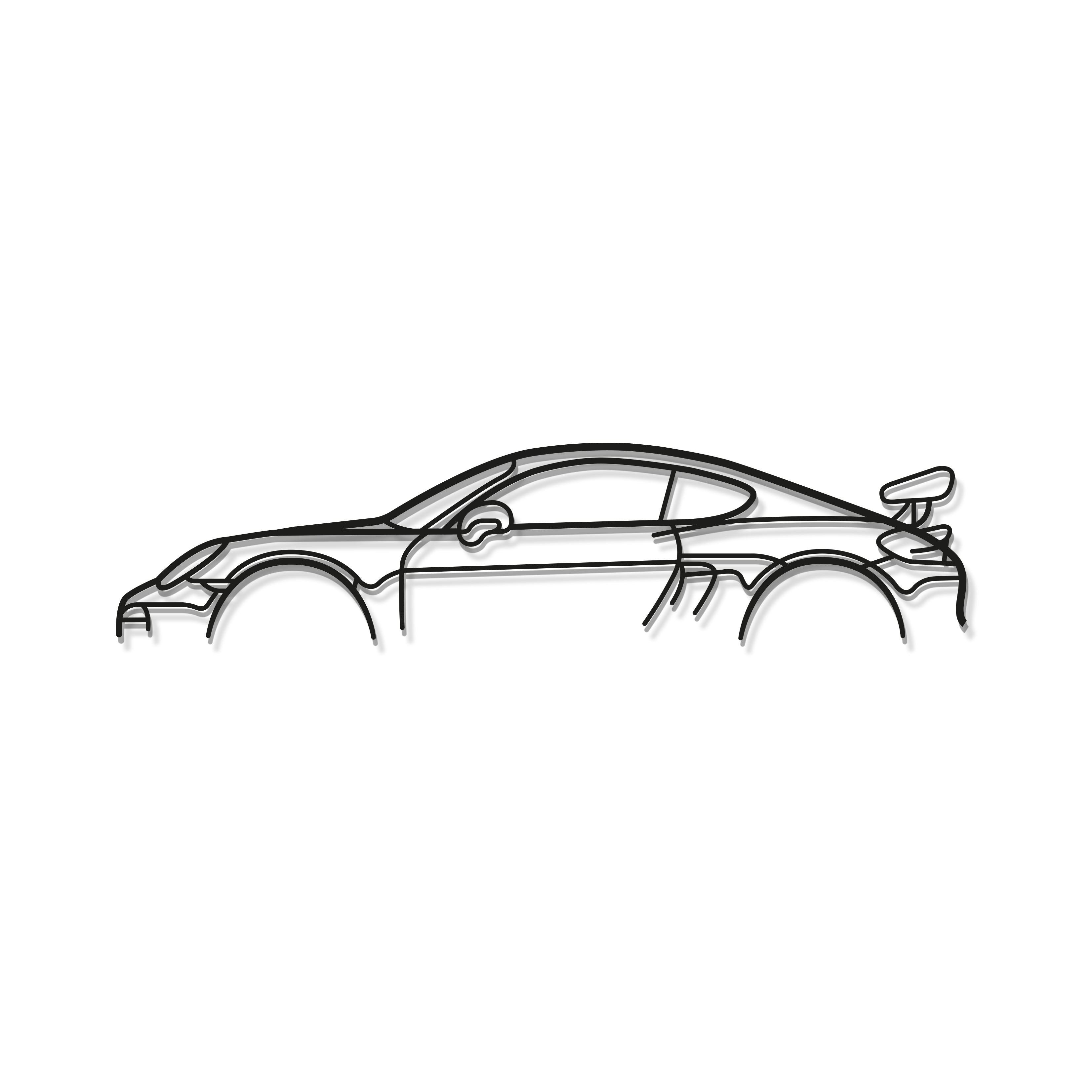 Classic Metal Car Wall Art - MT0898