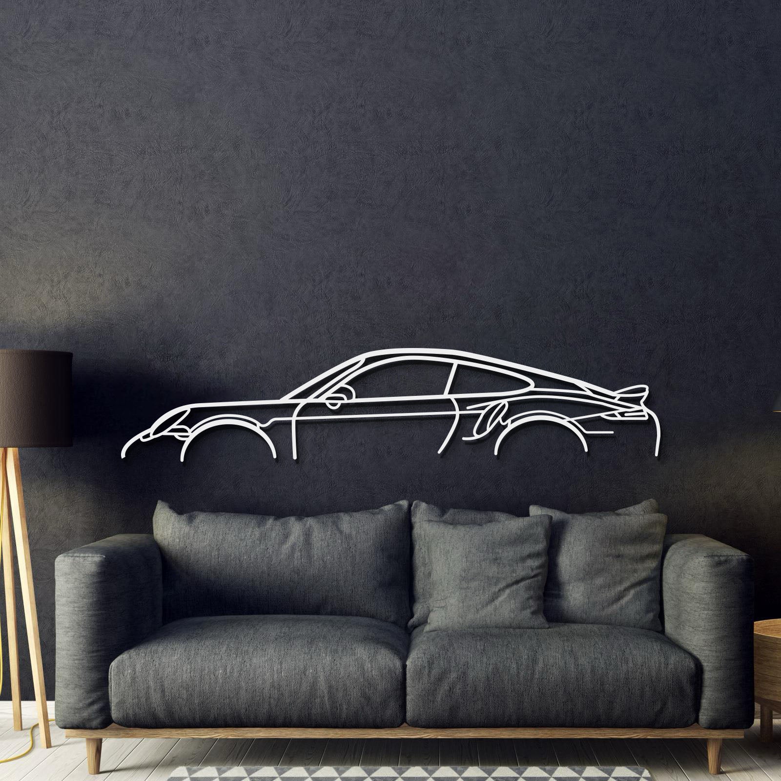 Classic Metal Car Wall Art - MT0876
