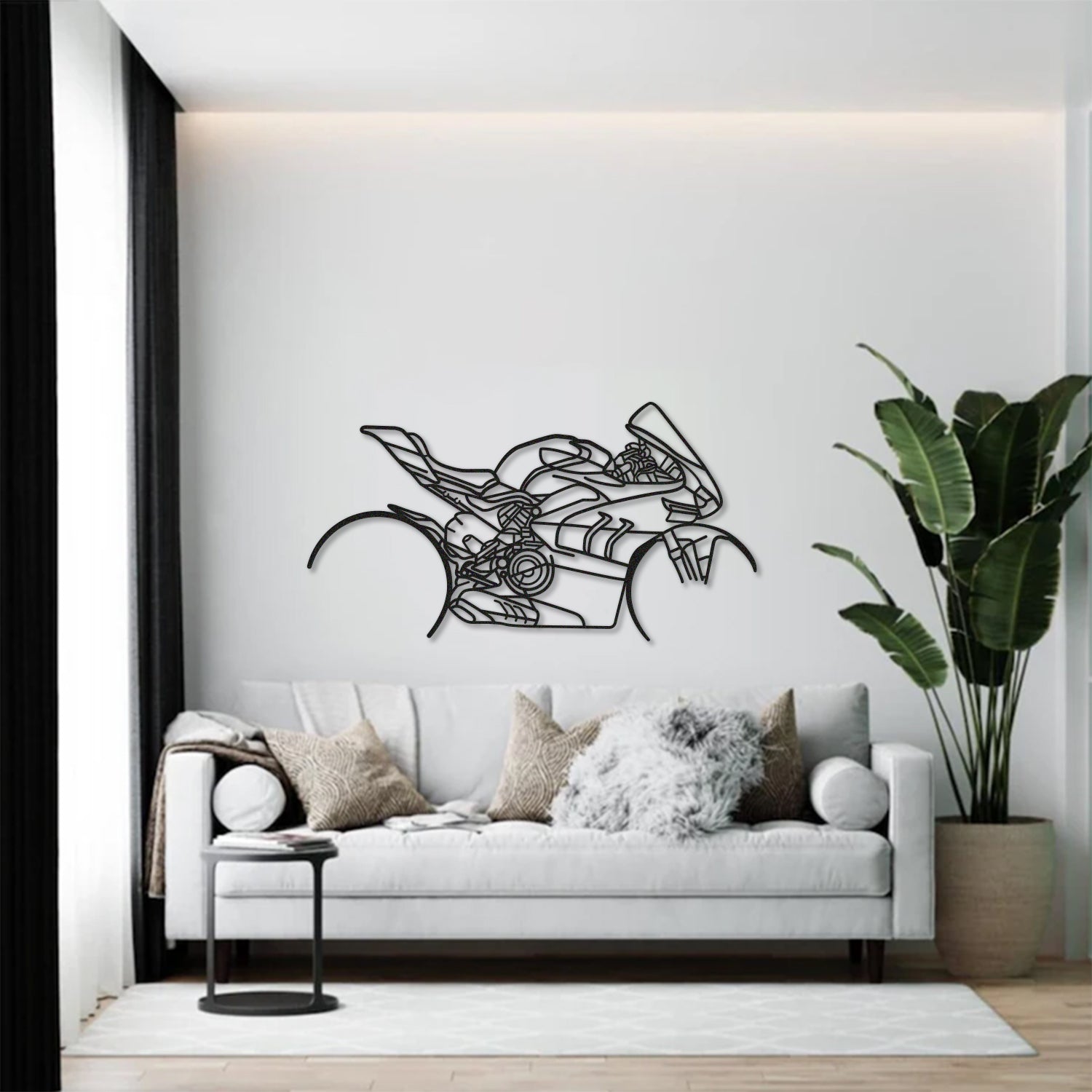 Panigale V4SP Metal Silhouette Wall Art