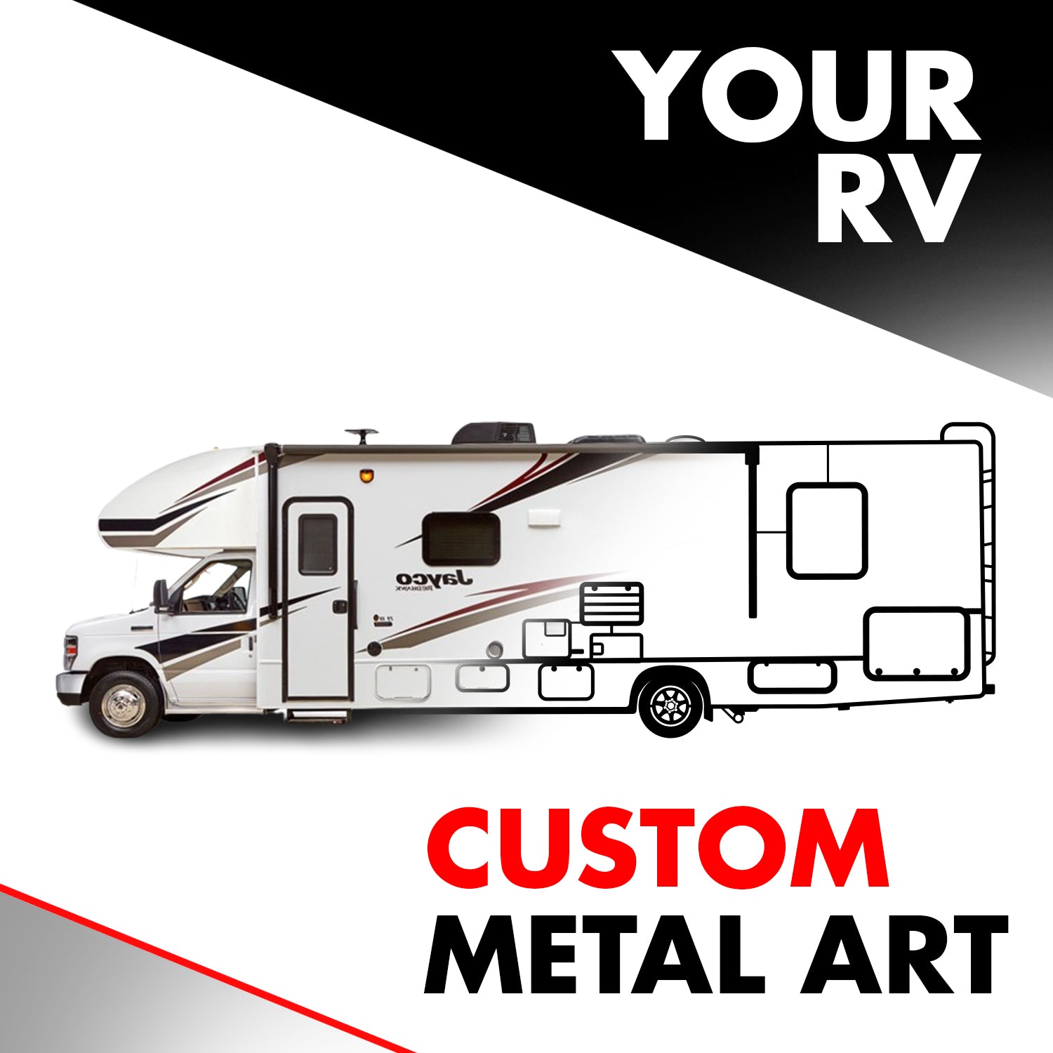 Your Personalized RV Metal Wall Art - MT1117