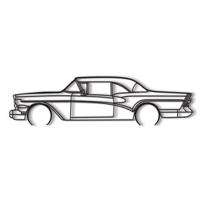 1957 Riviera Detailed Metal Car Wall Art - MT0052