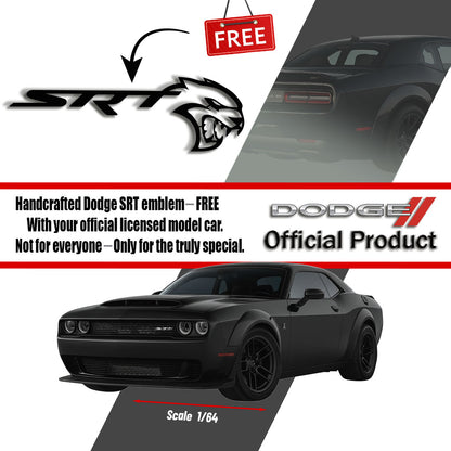 SRT - Metal Emblem - Official Licensed Model Car - MT1093