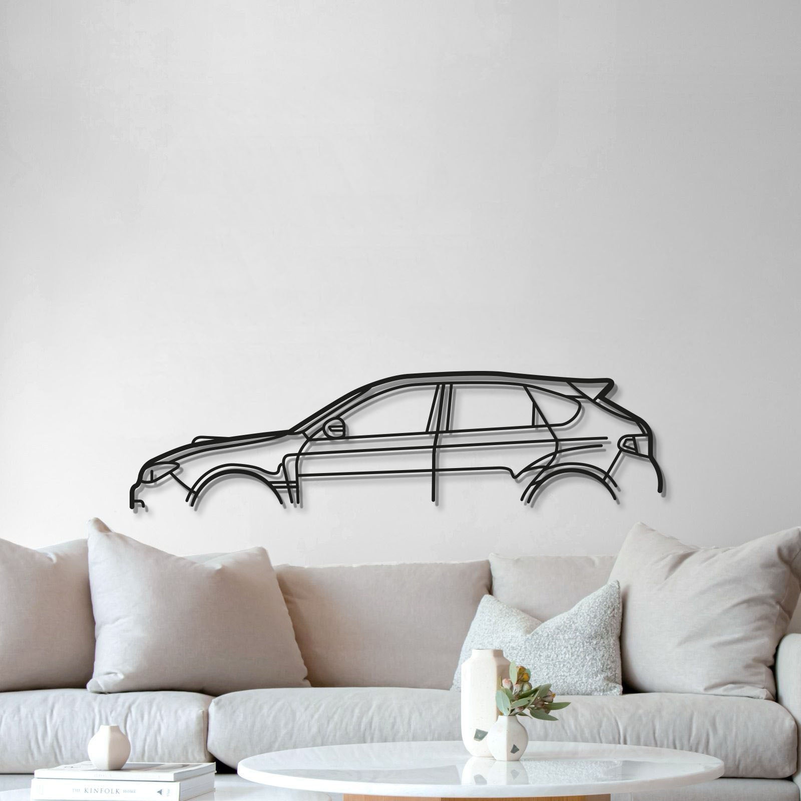 Impreza WRX STI GR Metal Car Wall Art - MT0994