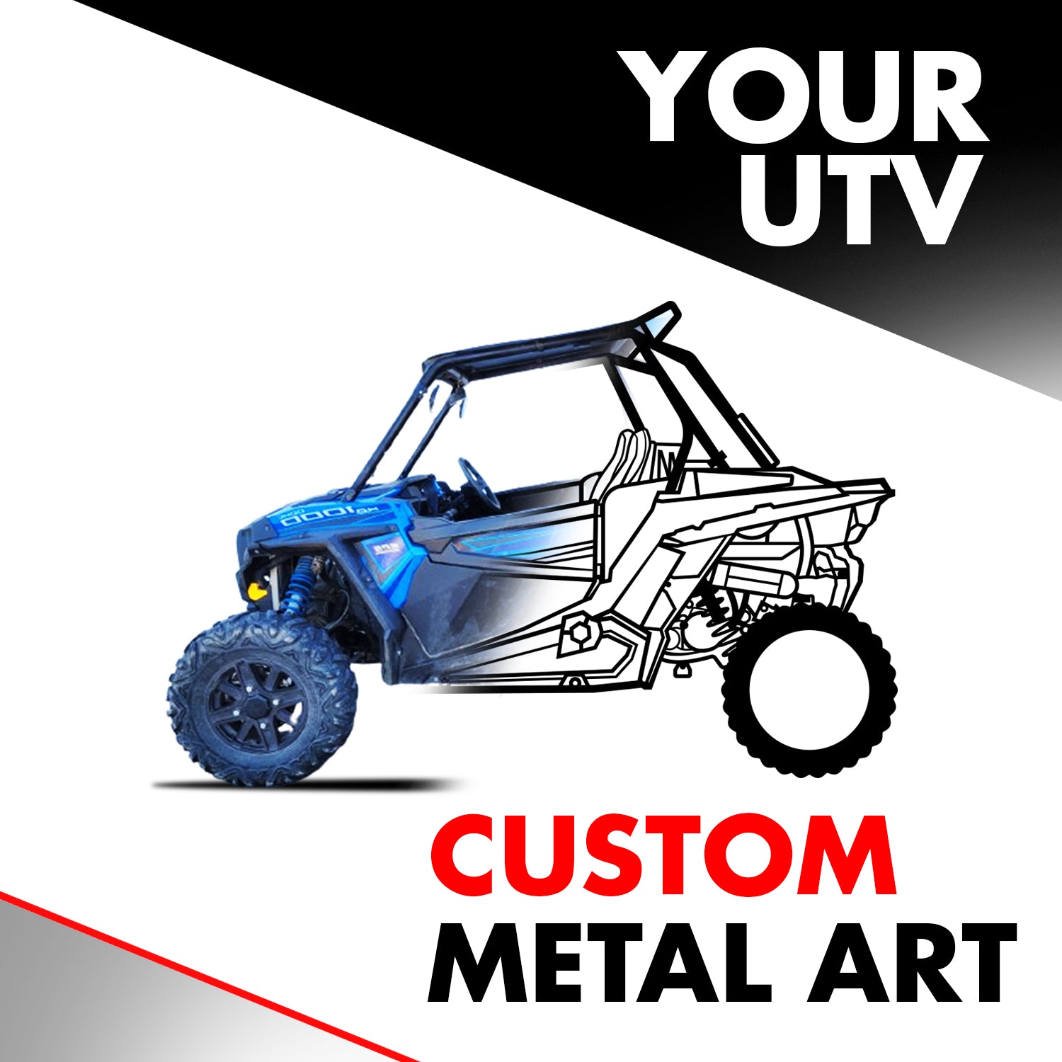 Your Personalized Off-Road Metal Wall Art - MT1115