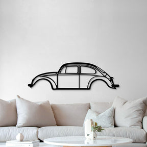 Beetle Metal Car Wall Art - MT0890