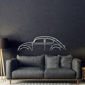 Beetle Metal Car Wall Art - MT0889