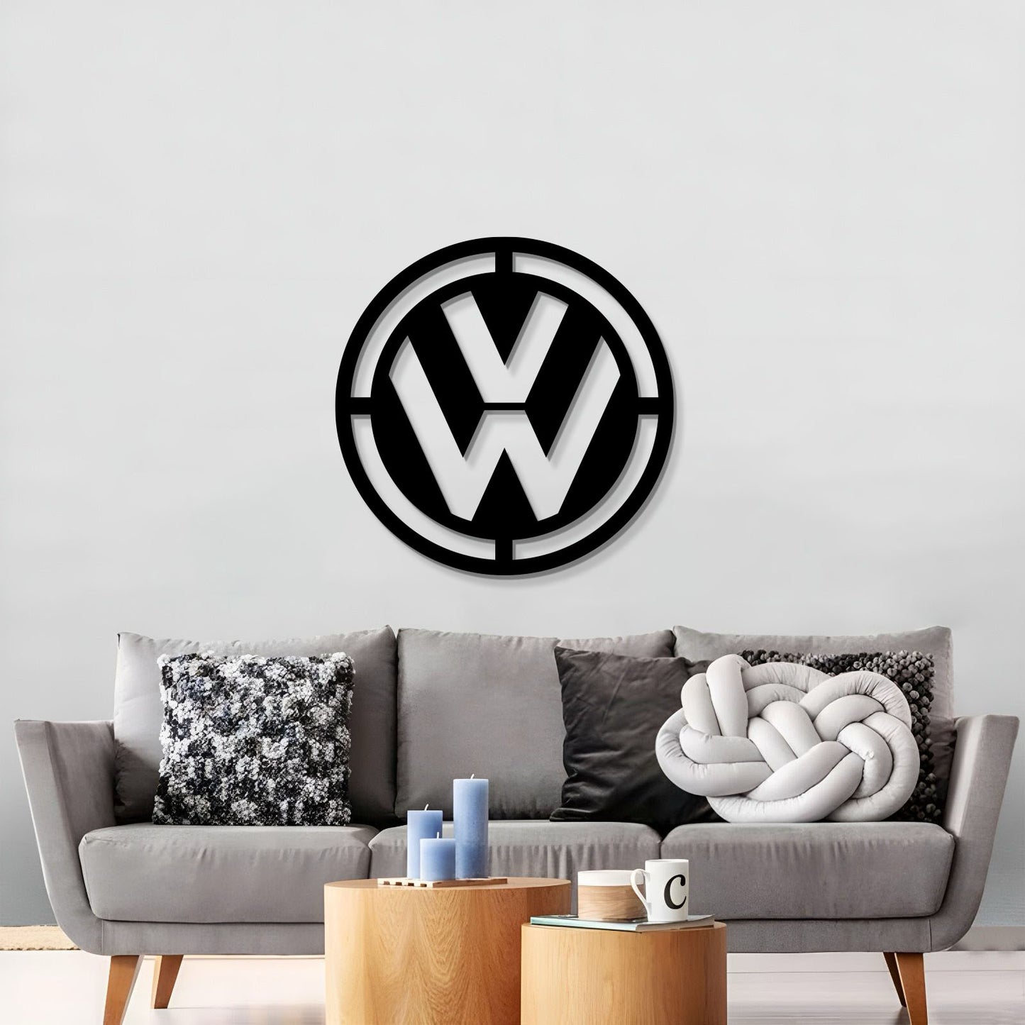 Volkswagen - Metal Emblem - Official Licensed Model Car - MT1107