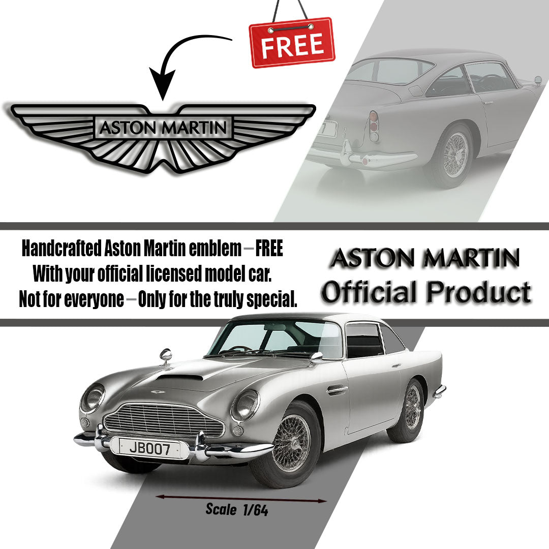 Aston Martin - Metal Emblem - Official Licensed Model Car - MT1027