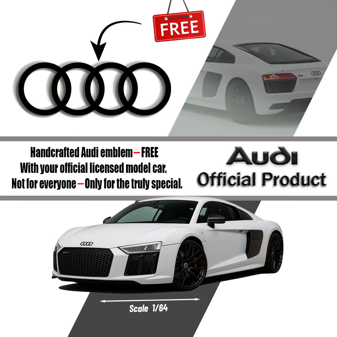 Audi - Metal Emblem - Official Licensed Model Car - MT1025