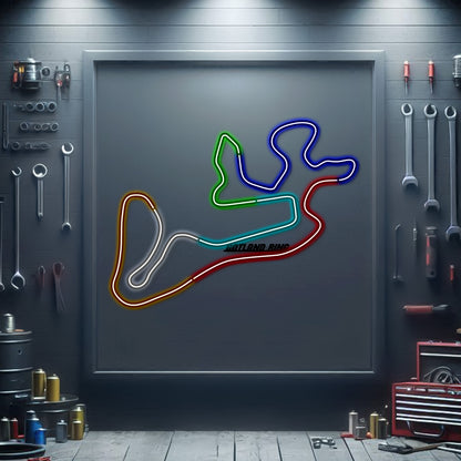 Gotland Ring Metal Neon Race Track - MTN0131