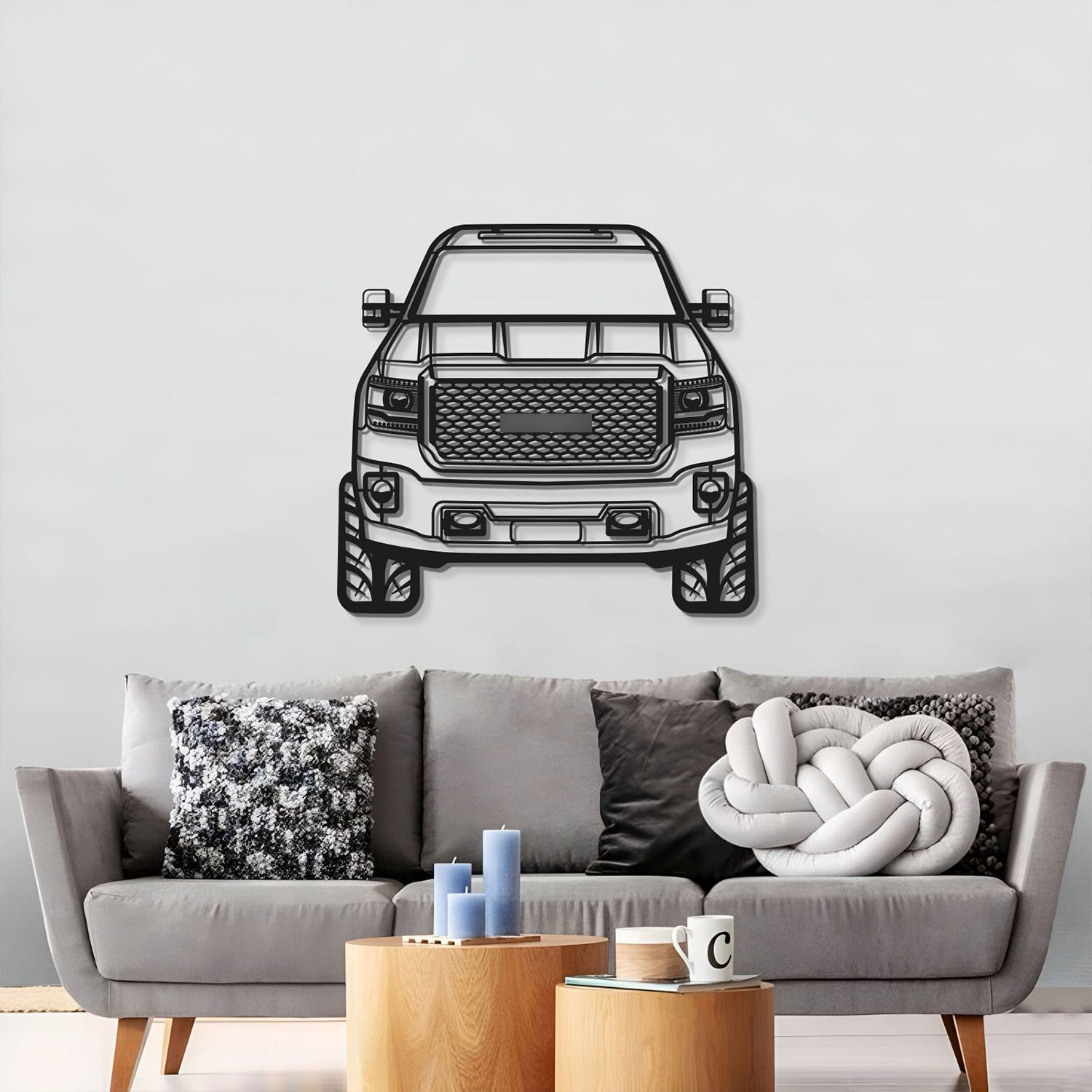GMC Denali Sierra 3500HD 2016 metal wall art ideal gift for truck enthusiasts