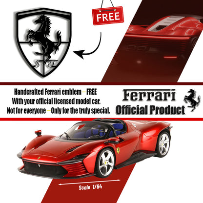 Ferrari - Metal Emblem - Official Licensed Model Car - MT1031