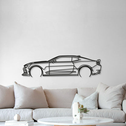 Classic Chevrolet Camaro SS 1LE metal wall decoration for automotive collectors
