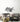 Metal wall art silhouette of V4SP motorcycle for office or study