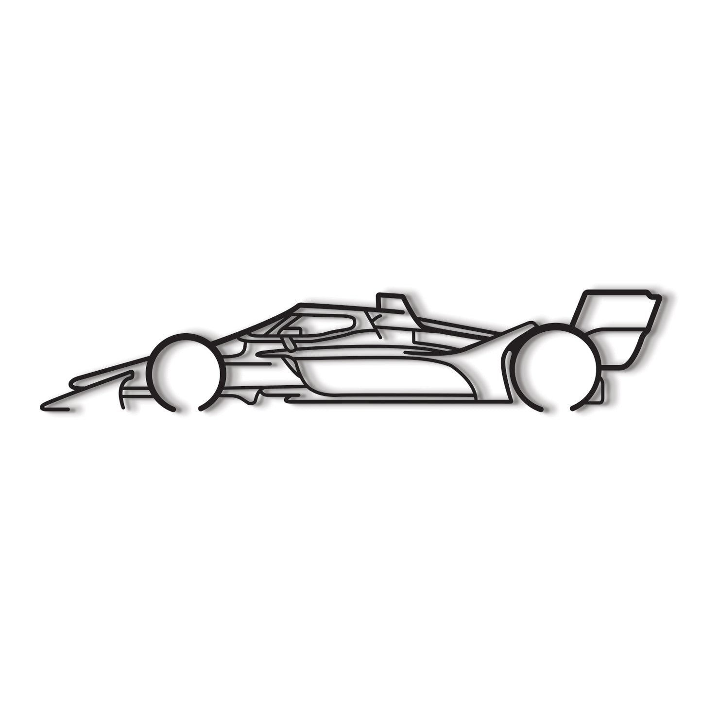 2022 Indy Car Classic Metallauto Wandkunst - MT0792