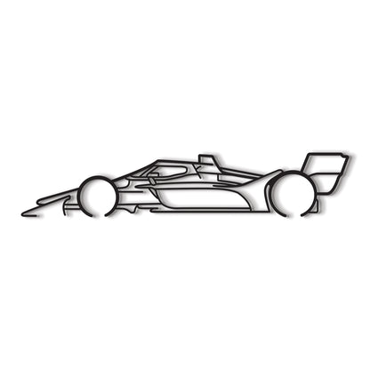 2022 Indy Car Classic Metallauto Wandkunst - MT0792