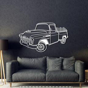 1958 3100 Perspective Metal Car Wall Art - MT1295
