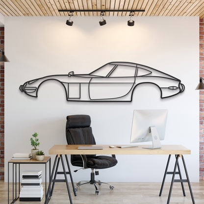 1969 2000GT Metallauto Wandkunst - MT0115