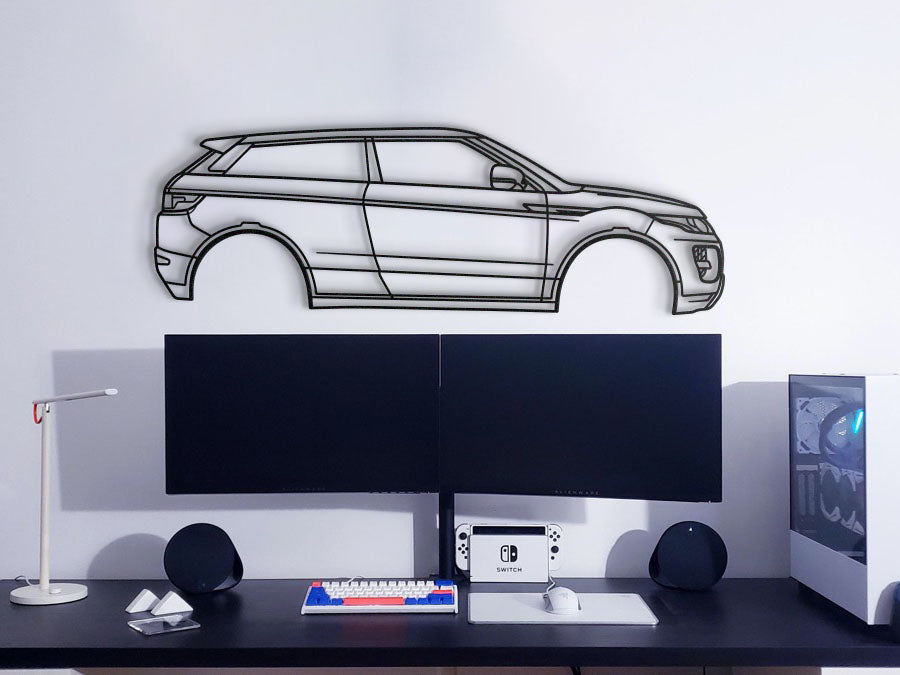 2012 Range Rover Evoque L538 (1st Gen) Metal Car Wall Art - MT0476